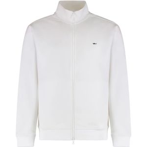 Paul & Shark, Heren, Sweatshirts & Hoodies, Wit, Maat: XL Katoen,