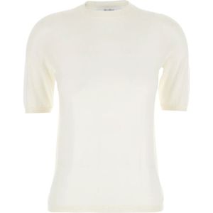 Max Mara, Dames, Truien, Wit, Maat: M