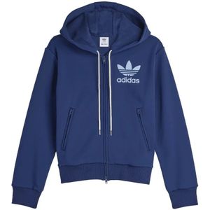 Adidas, Heren, Sweatshirts & Hoodies, Blauw, Maat: XS Poliester,