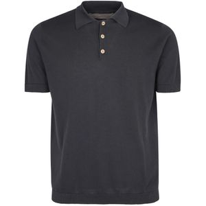 Original Vintage, Heren, Tops, Grijs, Maat: S Katoen,