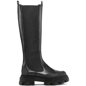 Ganni, Dames, Schoenen, Zwart, Maat: 41 EU Leer,