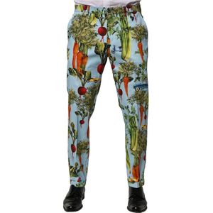 Dolce & Gabbana, Heren, Broeken, Veelkleurig, Maat: S Katoen,