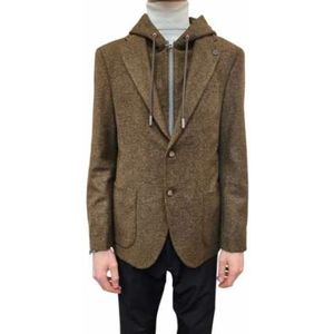 Baldessarini, Heren, Jassen, Bruin, Maat: 2XL Jersey,