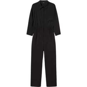 Twinset, Dames, Jumpsuits & Playsuits, Zwart, Maat: S Poliester,