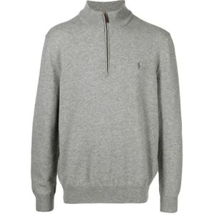 Polo Ralph Lauren, Heren, Truien, Grijs, Maat: L Wol,