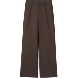 Séfr, Dames, Broeken, Bruin, Maat: S Wol,