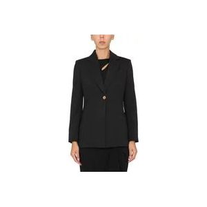 Versace Formele blazer , Black , Dames , Maat: XS