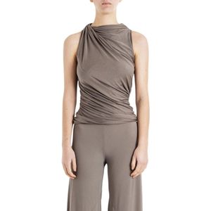 Rick Owens, Dames, Tops, Grijs, Maat: XS Viscose,