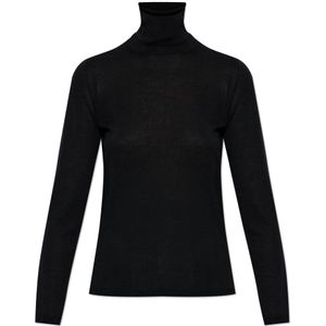 Max Mara, Dames, Truien, Zwart, Maat: S Wol,