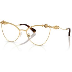 Swarovski - Sk 1033 - Cat-eye Bril - Geel - Geschikt voor Lenzen op Recept
