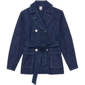 Ines de la Fressange Paris, Dames, Jassen, Blauw, Maat: M