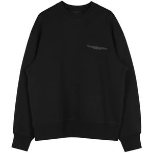 Y-3, Heren, Sweatshirts & Hoodies, Zwart, Maat: XL Katoen,