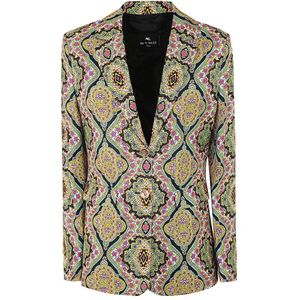 Etro, Dames, Jassen, Veelkleurig, Maat: 2XS Zijde,