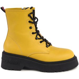 Tommy Hilfiger, Dames, Schoenen, Geel, Maat: 41 EU Leer,