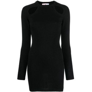 Chiara Ferragni Collection, Dames, Jurken, Zwart, Maat: M