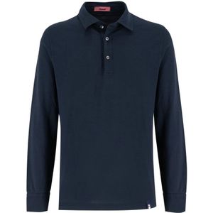 Drumohr, Heren, Tops, Blauw, Maat: 3XL Katoen,