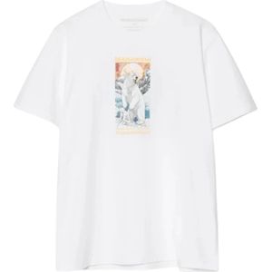 Maharishi, Heren, Tops, Wit, Maat: L Katoen,