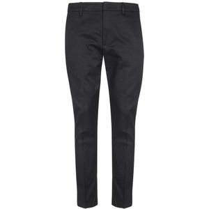 Dondup, Heren, Broeken, Blauw, Maat: W38 Wol,