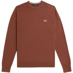 Fred Perry, Heren, Truien, Bruin, Maat: S Katoen,