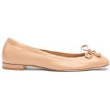 Stuart Weitzman - Bria - Ballerina's - Beige - Afgeronde Vierkante Neus