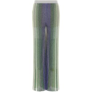 Missoni, Dames, Broeken, Veelkleurig, Maat: XS Viscose,