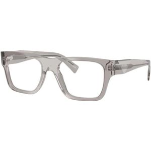 Prada, Heren, Accessoires, Grijs, Maat: 52 MM