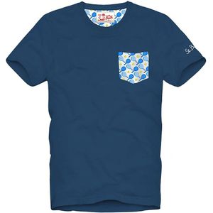 MC2 Saint Barth, Heren, Tops, Blauw, Maat: XL