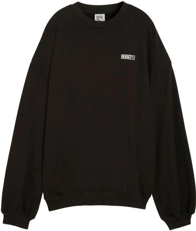 PUMA x ROSÉ oversized top met ronde hals voor Dames, Zwart, Maat XXS