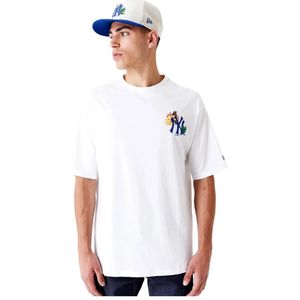 New Era - Oversized T-shirt - Marineblauw - New York Yankees MLB Floral Graphic