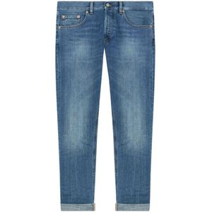 Dondup, Heren, Jeans, Blauw, Maat: W30
