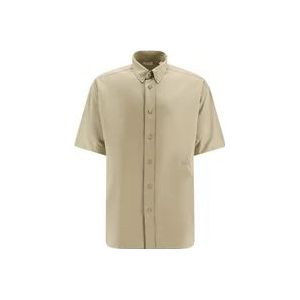 Burberry Short Sleeve Hemden , Green , Heren , Maat: L