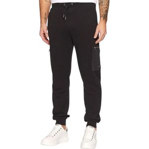 Karl Lagerfeld, Heren, Broeken, Zwart, Maat: XL Katoen,