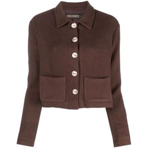 Siedrés, Dames, Truien, Bruin, Maat: XS
