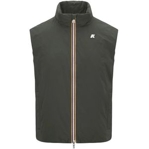 K-Way, Heren, Jassen, Zwart, Maat: S