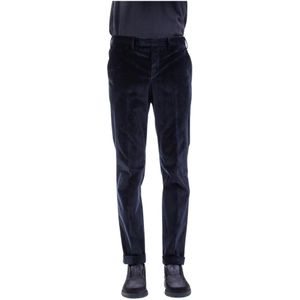 PT Torino, Heren, Broeken, Blauw, Maat: S Corduroy,