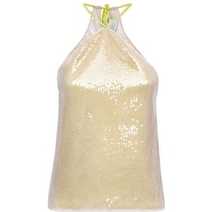 MVP wardrobe, Dames, Tops, Grijs, Maat: M Satijn,