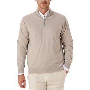 Filippo De Laurentiis, Heren, Truien, Beige, Maat: M Wol,