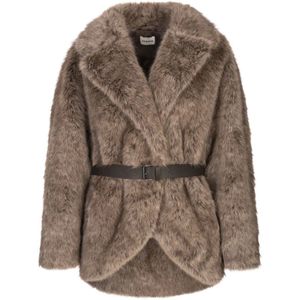 P.a.r.o.s.h., Dames, Jassen, Bruin, Maat: S Poliester,