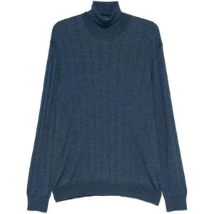 Gran Sasso, Heren, Truien, Blauw, Maat: XL Zijde,