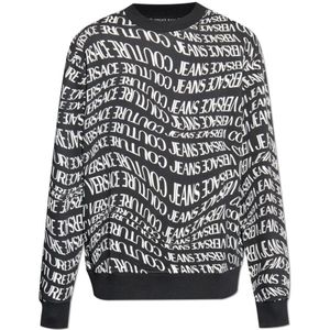 Versace Jeans Couture - Sweatshirt - Zwart - Heren