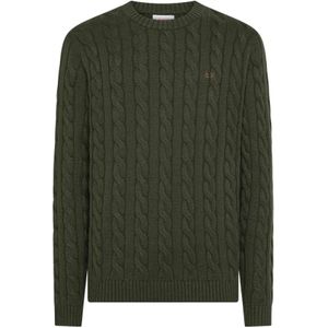 Sun68, Heren, Truien, Groen, Maat: S