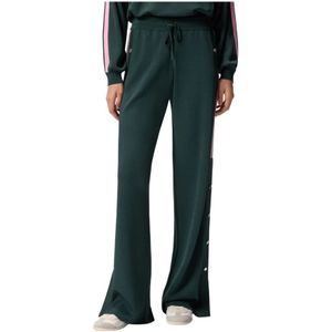 Pinko, Dames, Broeken, Groen, Maat: M Piqué,