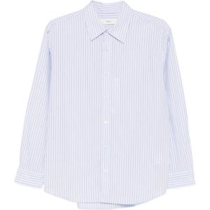 Dunst, Dames, Blouses & Shirts, Blauw, Maat: S Katoen,