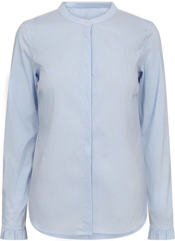 MOS Mosh, Dames, Blouses & Shirts, Blauw, Maat: XS