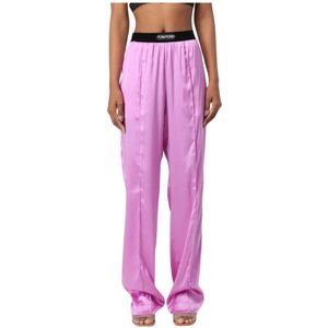 Relaxed Fit - Mid-Rise Taillebroek - Violet