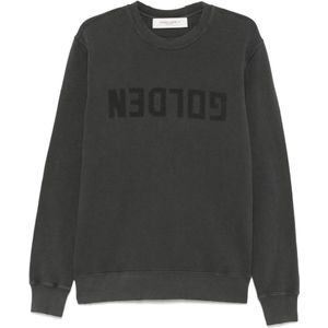 Golden Goose, Heren, Sweatshirts & Hoodies, Grijs, Maat: S