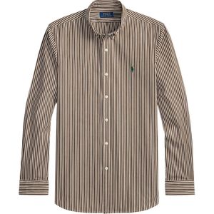 Polo Ralph Lauren, Heren, Overhemden, Bruin, Maat: XL