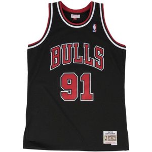 Mitchell & Ness, Heren, Sport, Zwart, Maat: M Jersey,