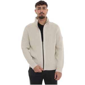 Hugo, Heren, Truien, Beige, Maat: M Wol,