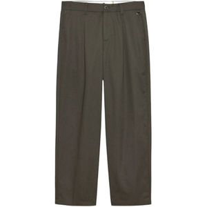 New Amsterdam Surf Association, Heren, Broeken, Groen, Maat: W30 Katoen,